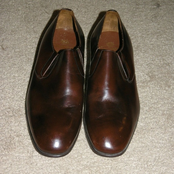 Church's Brumell Brown Leather Half Chelseas NWOB
